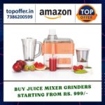 Buy juice mixer grinders starting from Rs.999/-