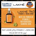 Buy lakmé 9to5 vitamin C + skincare value set at RS. 999/-