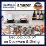 Get up to 50% off on cookware & dining