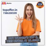 Buy women’s top & tees under at Rs.699/-