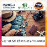 Get flat 40% off on men’s accessories