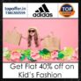 Get flat 40% off on kids fashion
